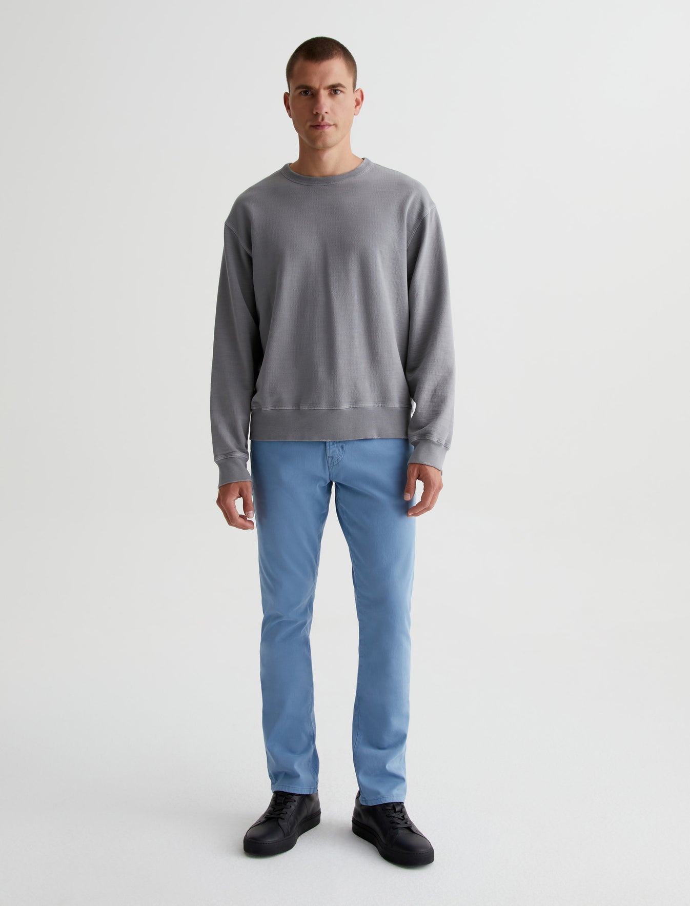 Everett SUD|Sueded Slim Straight Leg